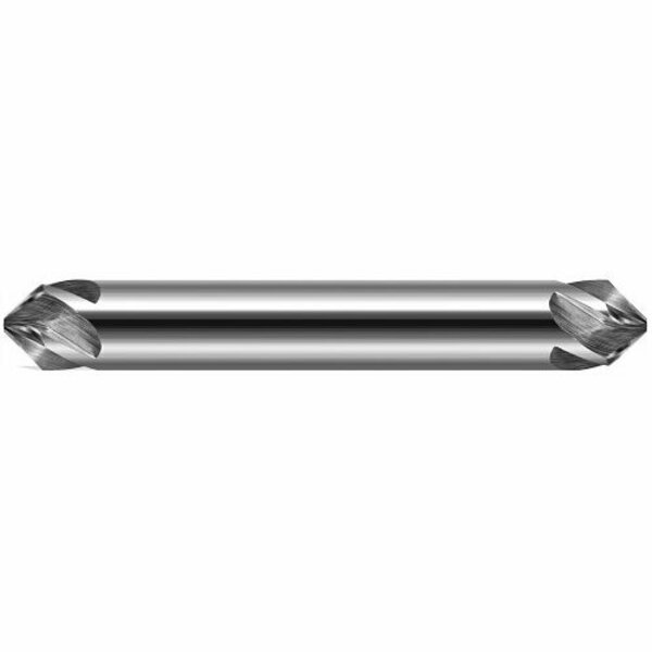 Harvey Tool 0.5000 in. 1/2 Shank dia x 30° per side Carbide Flat Chamfer Cutter DE, 5 Helical Flutes 722132